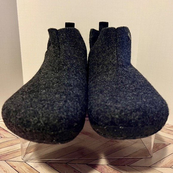 Birkenstock Andermatt High Slipper US 10 EU 43 Regular Anthracite Wool Shearling